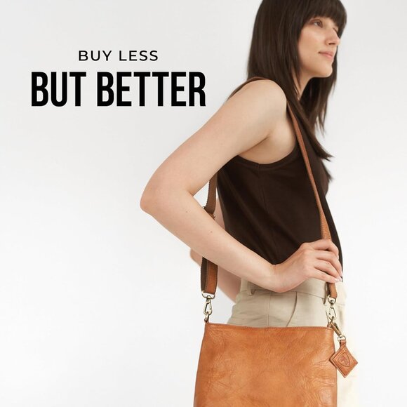 Vintage Leather Shoulder Bag Small Crossbody Purse Women Durable Stylish - Picture 9 of 10